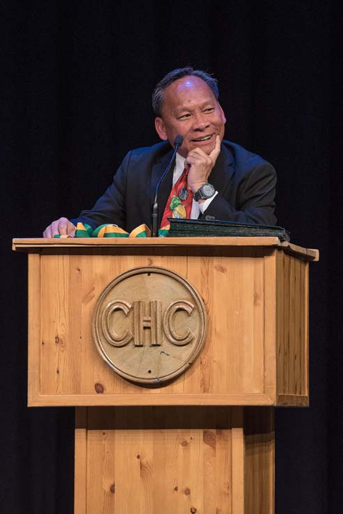 Students at Paramedic Graduation