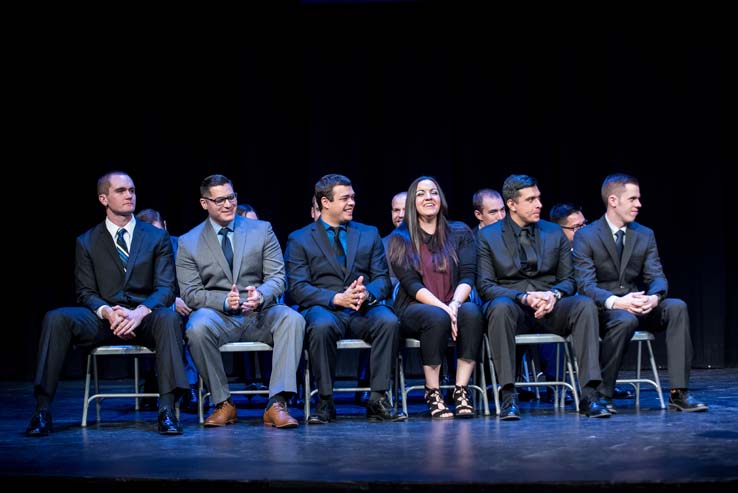 Students at Paramedic Graduation
