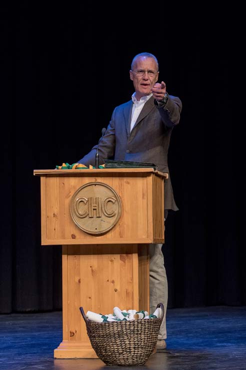 Students at Paramedic Graduation