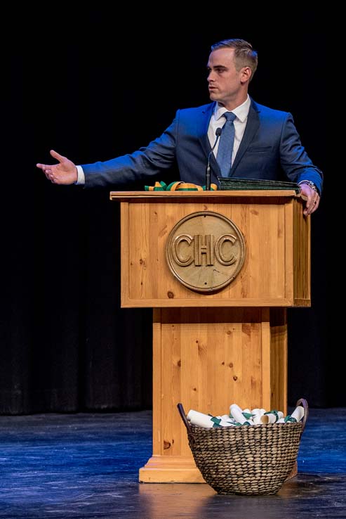 Students at Paramedic Graduation