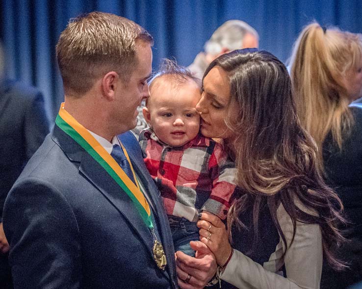 Students at Paramedic Graduation