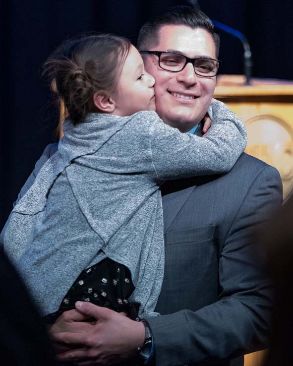 Students at Paramedic Graduation