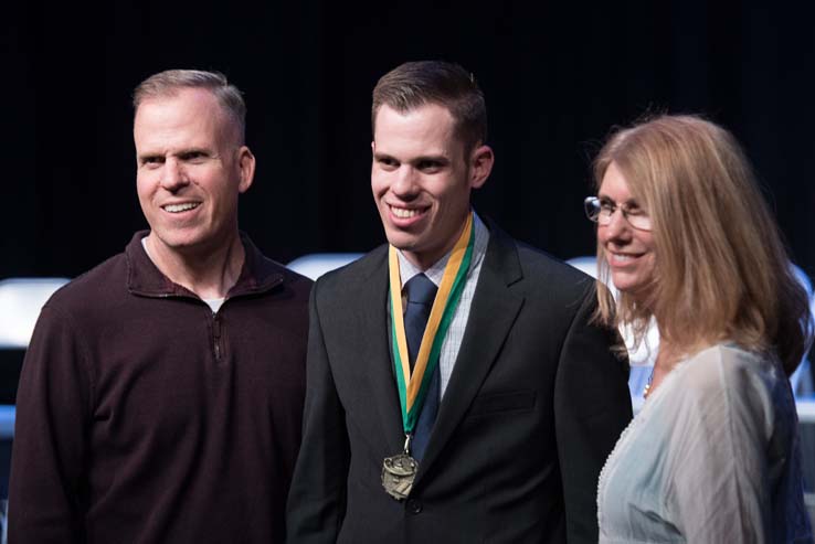 Students at Paramedic Graduation
