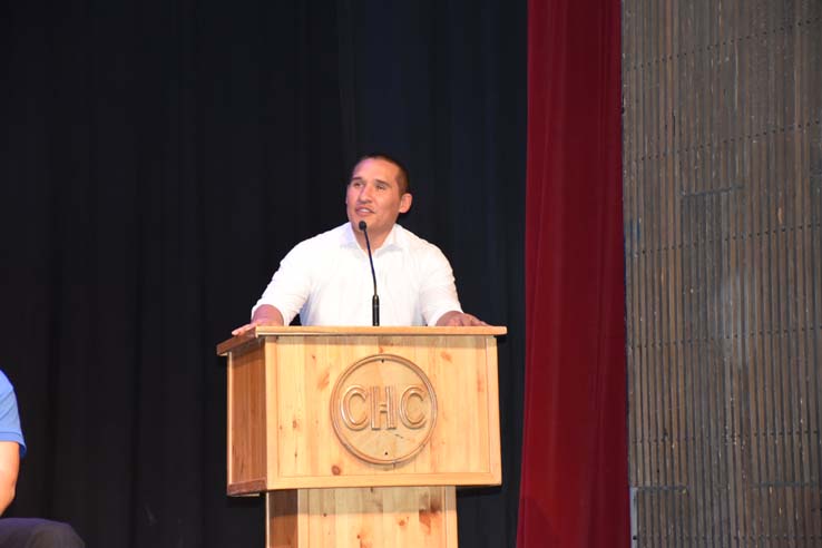 Participants at the EMT Graduation