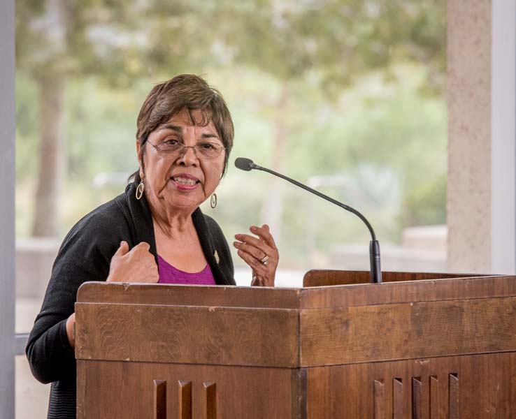 People enjoying the Friends Luncheon