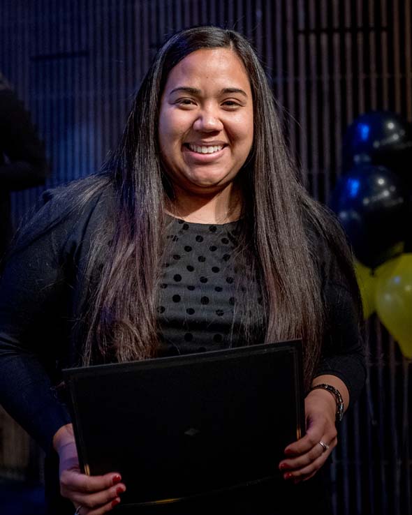 Students at the Respiratory Care Graduation.