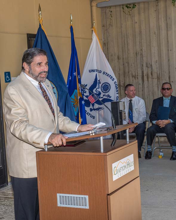 Veterans Resource Center grand opening.