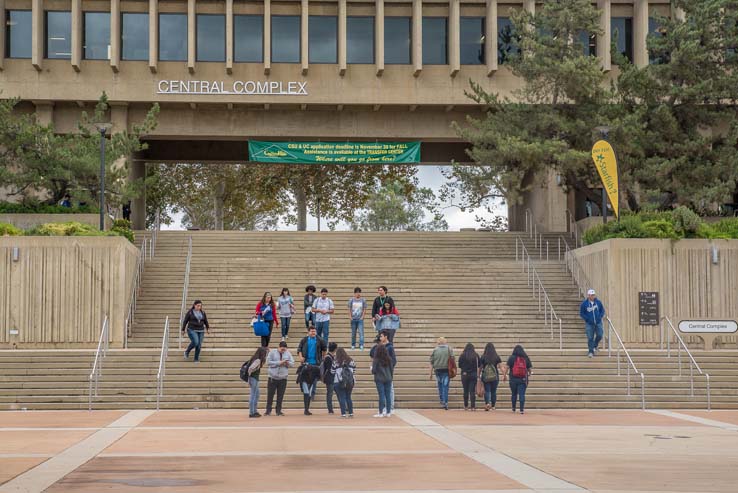 Students at Senior Day