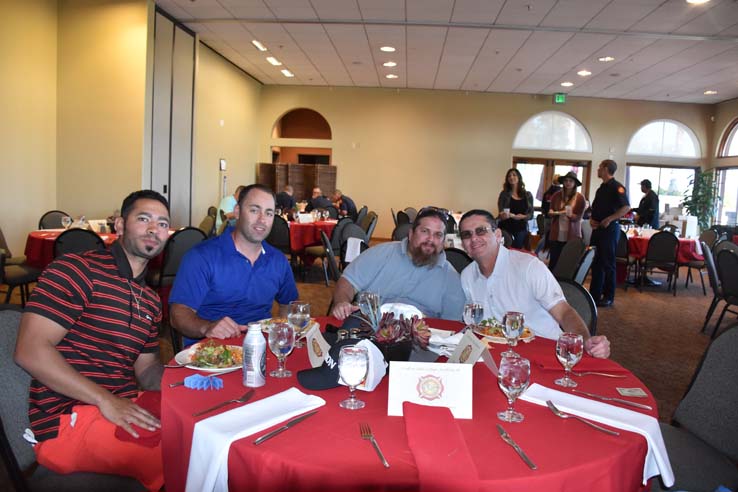 Fire Academy Gold Tournament participants