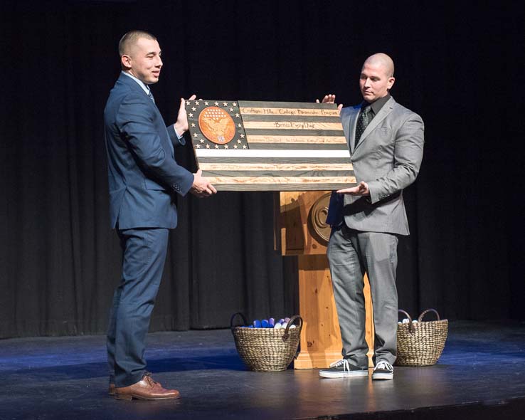 Students and faculty at Paramedic graduation