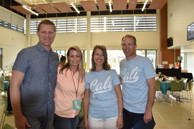 People enjoying the Foundation Gala