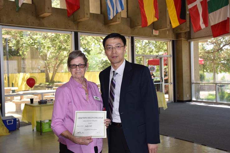 Enjoying the Classified Luncheon