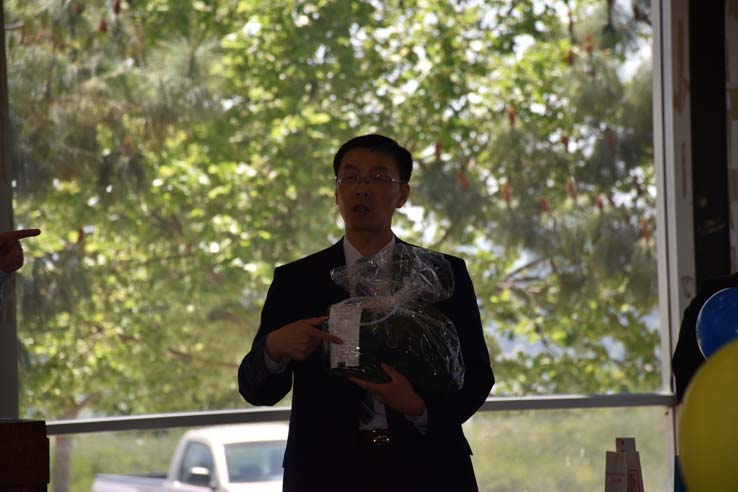 Enjoying the Classified Luncheon