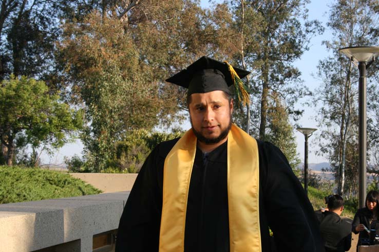 Students at Commencement