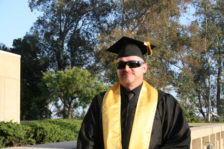 Students at Commencement