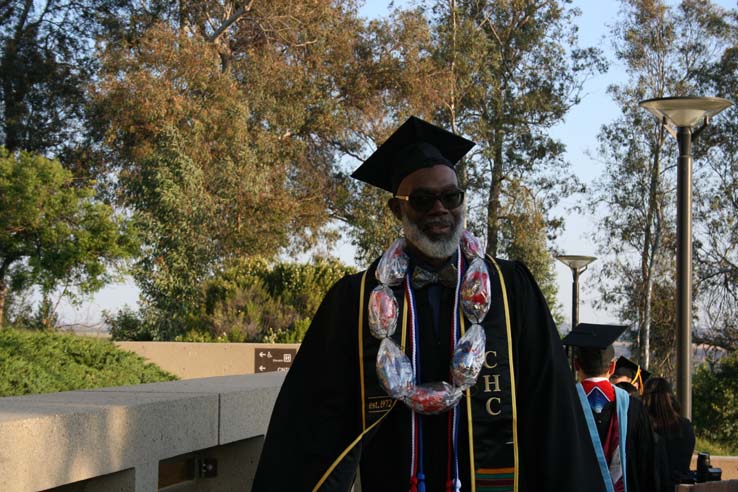 Students at Commencement