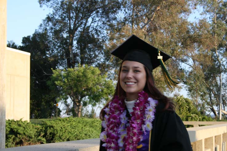 Students at Commencement