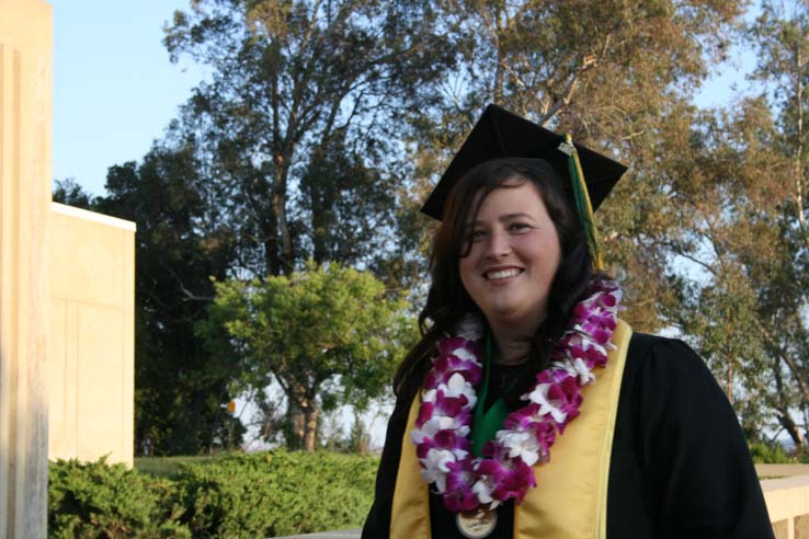 Students at Commencement