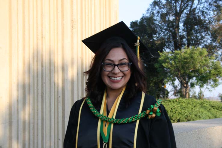 Students at Commencement