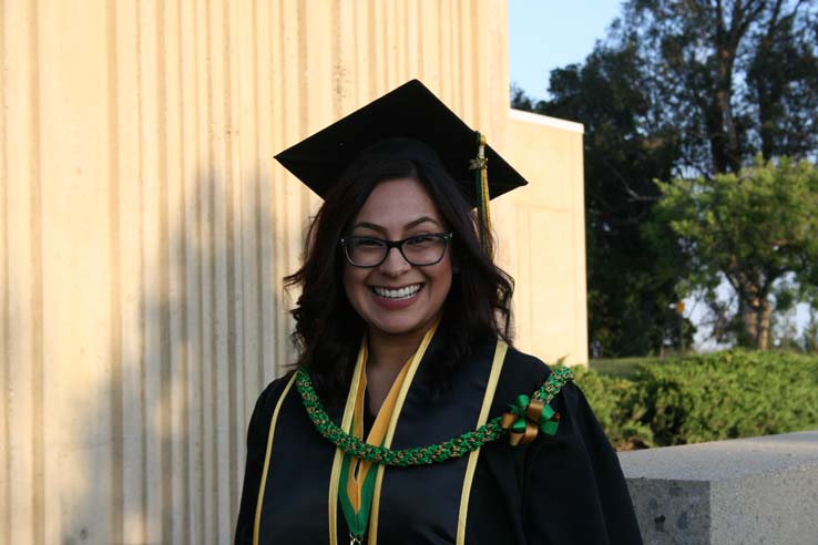 Students at Commencement