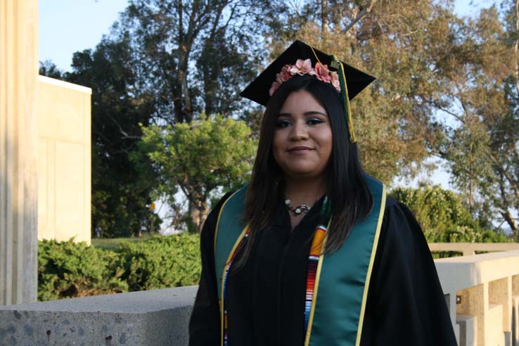 Students at Commencement
