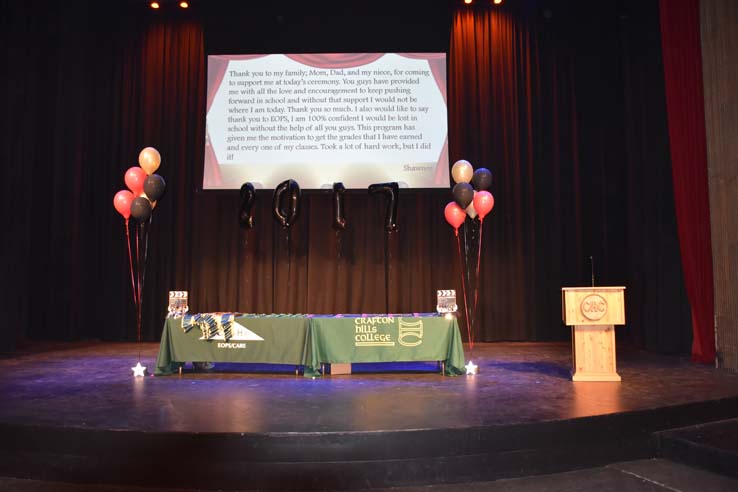 The EOP&S, CARE and CalWORKs Graduation ceremony