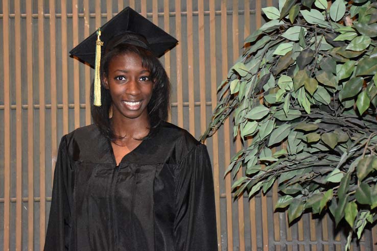 Portrait of student at Scholars Convocation