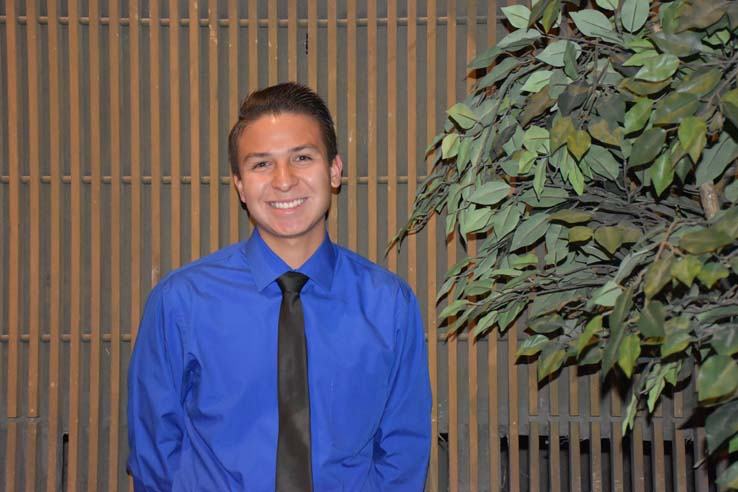 Portrait of student at Scholars Convocation