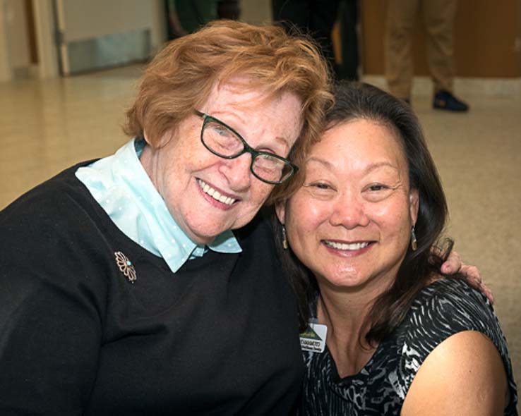 People enjoying the Student Recognition Dinner