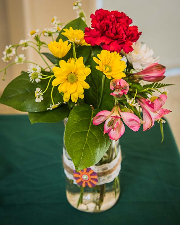 People enjoying the Student Recognition Dinner