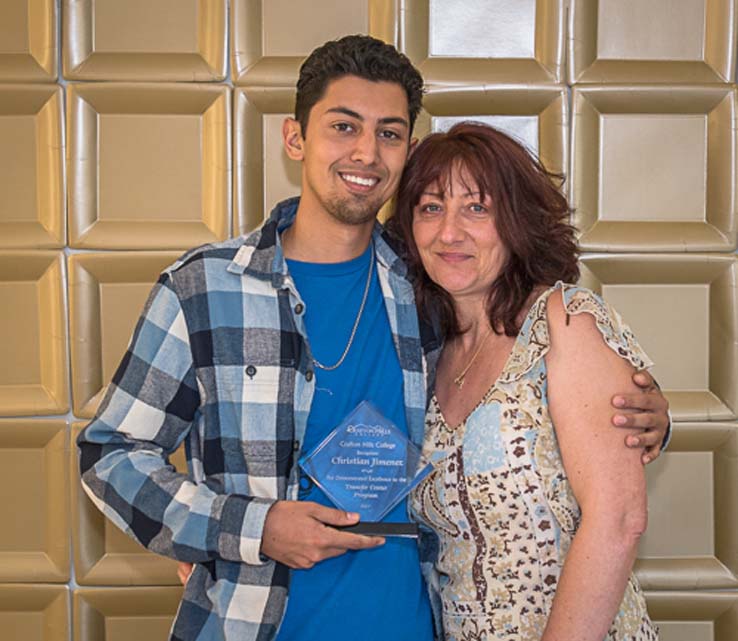 People enjoying the Student Recognition Dinner