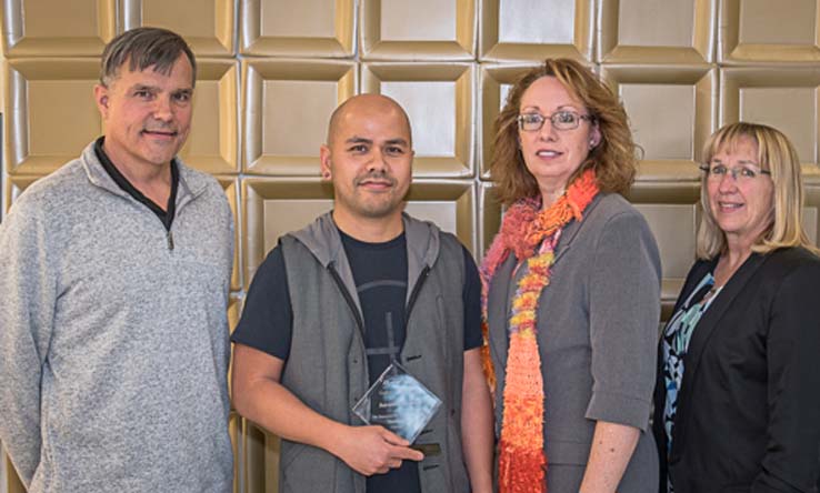 People enjoying the Student Recognition Dinner