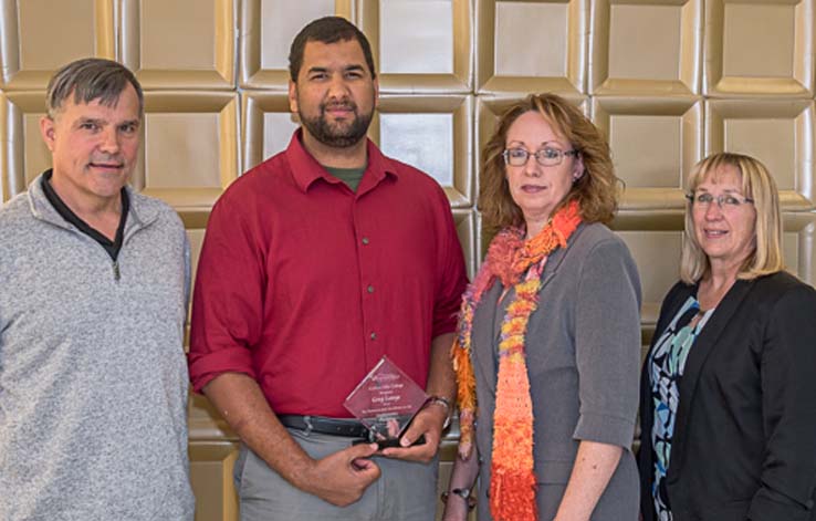 People enjoying the Student Recognition Dinner