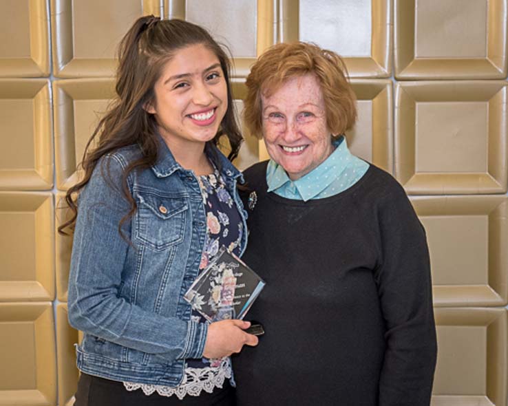 People enjoying the Student Recognition Dinner