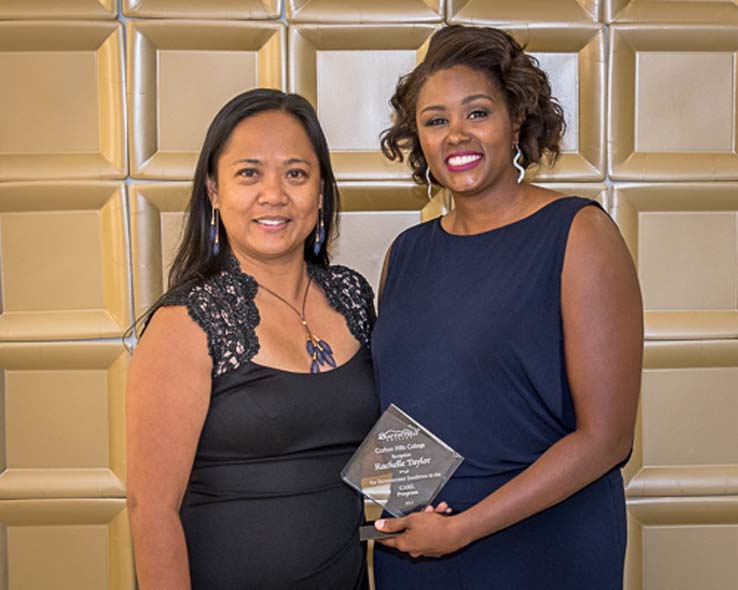 People enjoying the Student Recognition Dinner