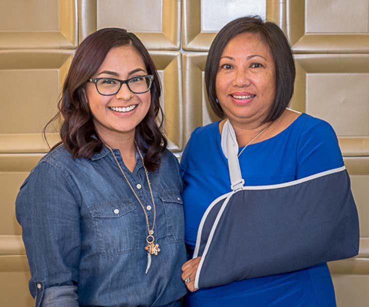 People enjoying the Student Recognition Dinner