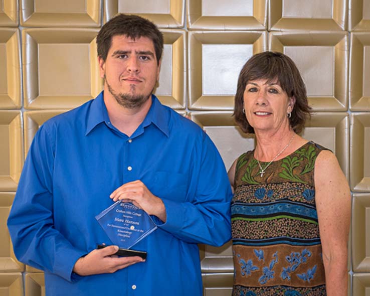 People enjoying the Student Recognition Dinner