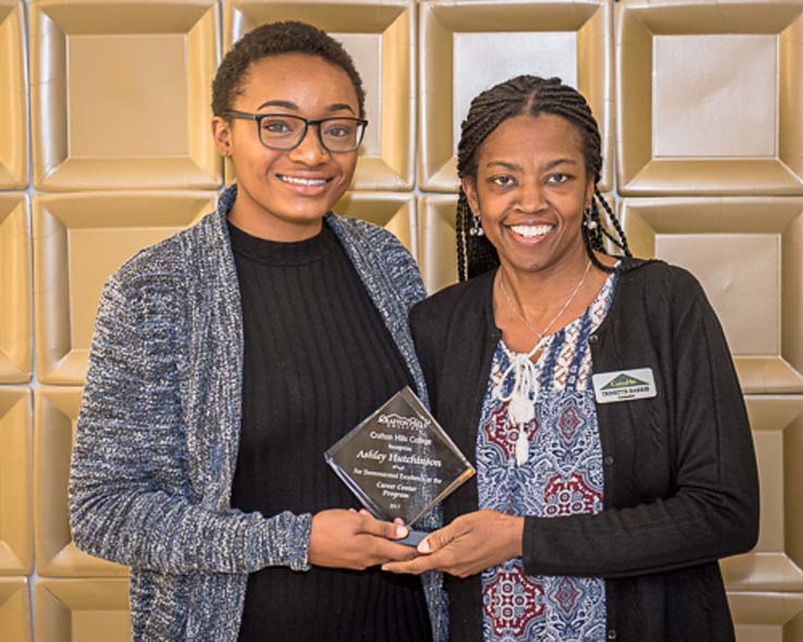 People enjoying the Student Recognition Dinner