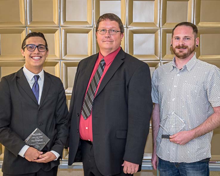 People enjoying the Student Recognition Dinner