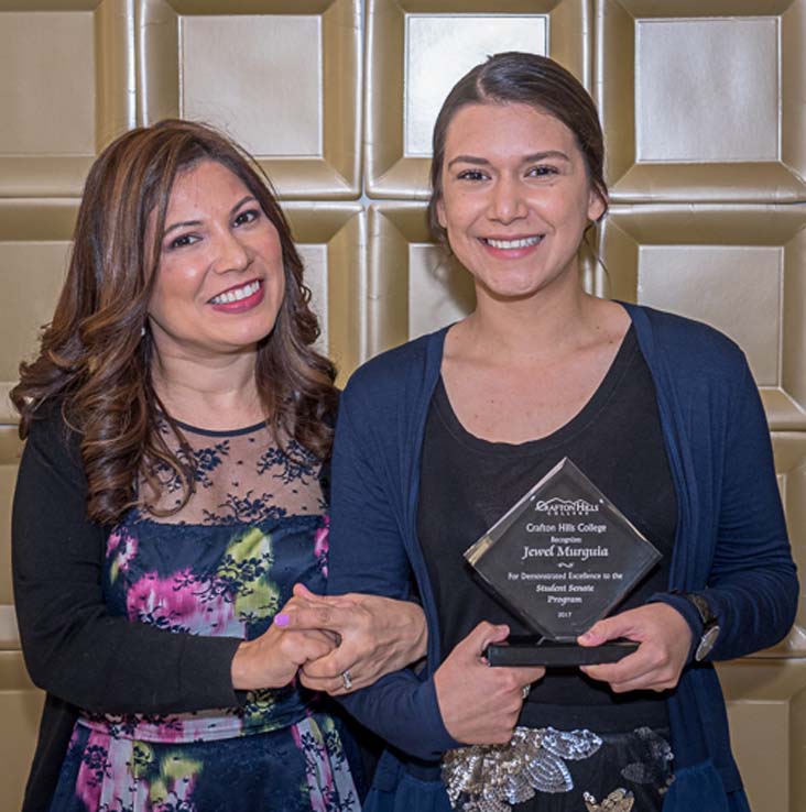 People enjoying the Student Recognition Dinner