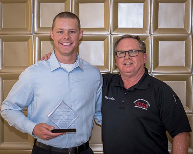 People enjoying the Student Recognition Dinner
