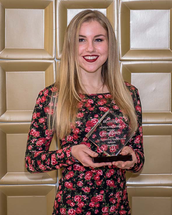 People enjoying the Student Recognition Dinner
