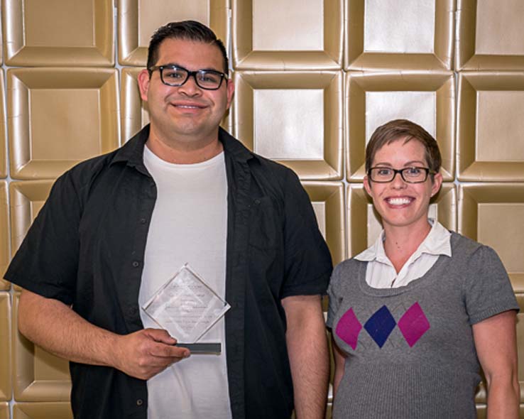 People enjoying the Student Recognition Dinner