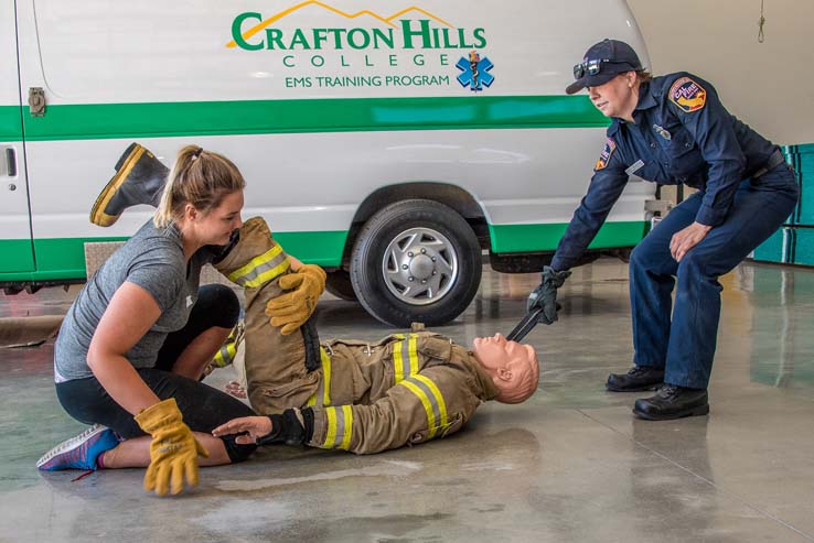 Attendees at Women in the Fire Service event
