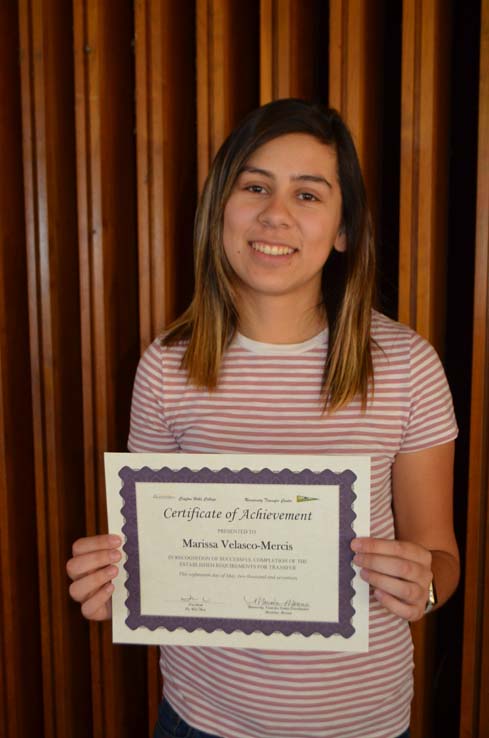 Attending the Transfer Recognition Luncheon