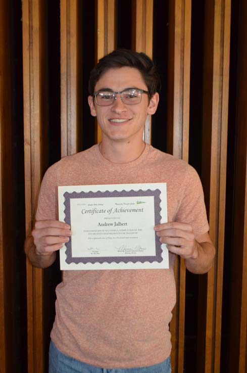 Attending the Transfer Recognition Luncheon