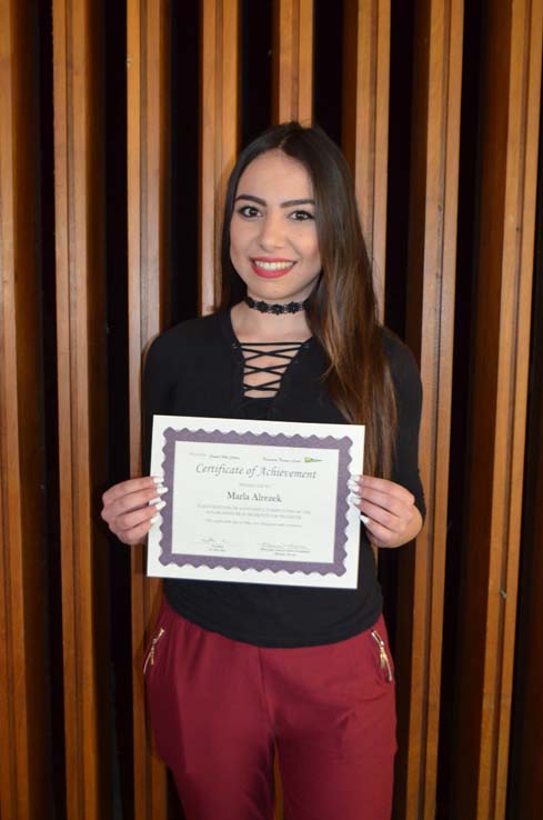 Attending the Transfer Recognition Luncheon