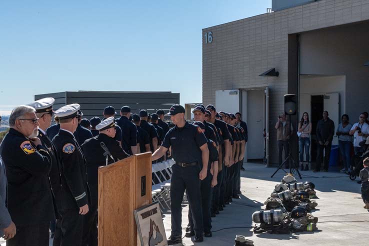 99th Fire Academy Graduation