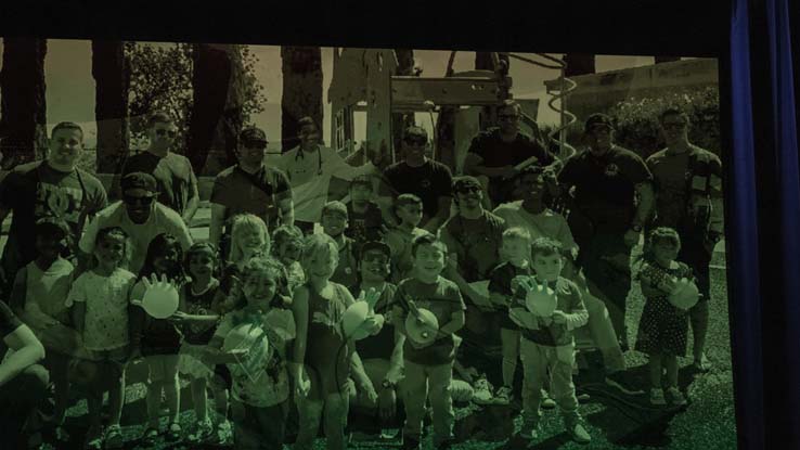 Cadets graduating from Fire Academy