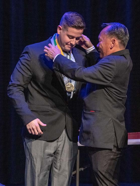 Cadets graduating from Fire Academy